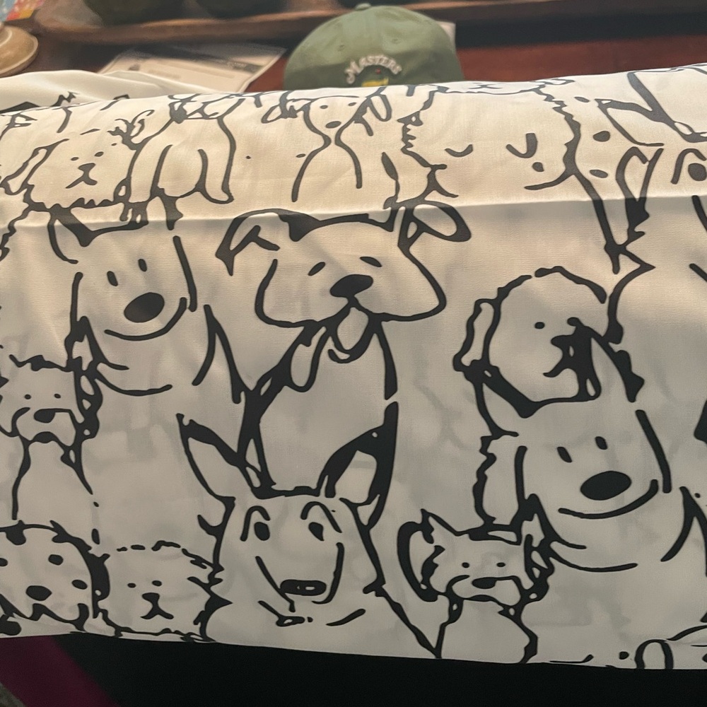Doodle Dogs Cotton Poplin Fabric